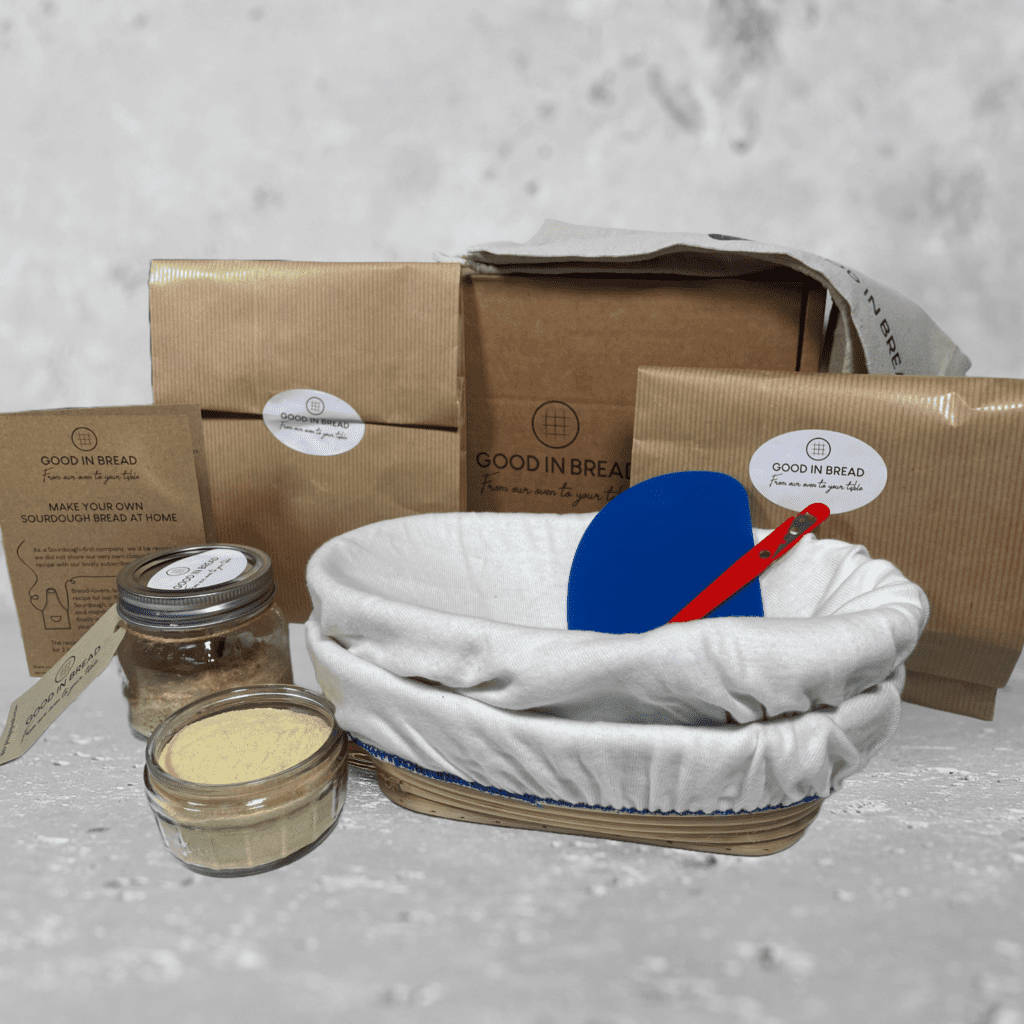 Sourdough baking kit with live organic starter Good In Bread